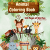 Animal Coloring Book - 100 Pages