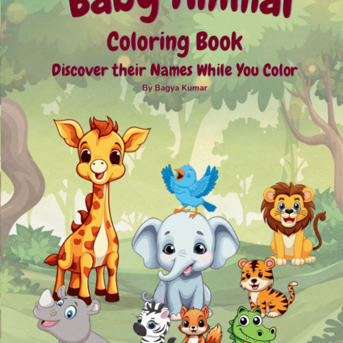 Baby Animal coloring book