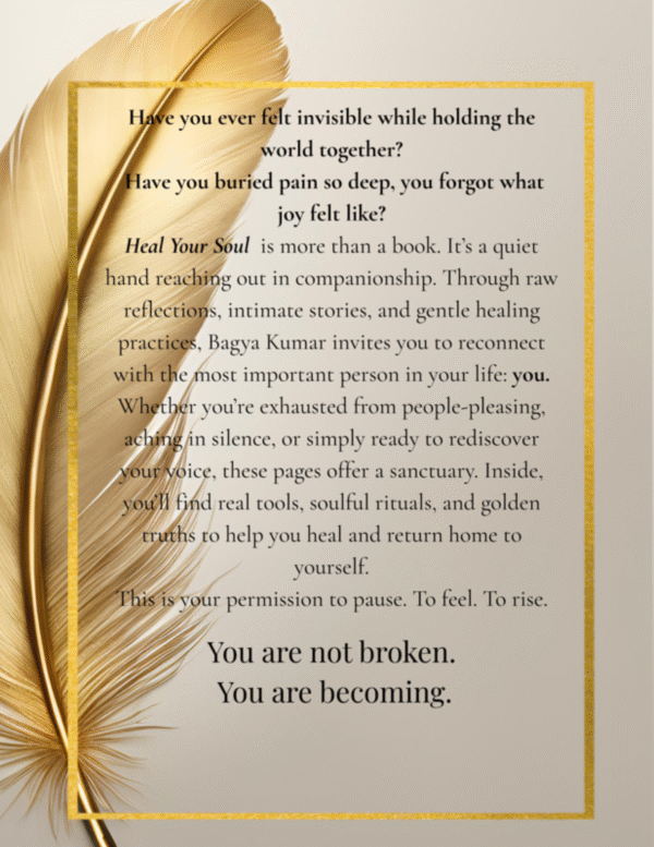 Heal your Soul by Bagya Kumar